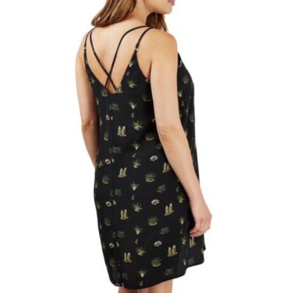 TOPSHOP Cactus Print Maternity Slipdresss